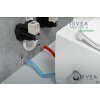 ISVEA ZÁVĚSNÁ WC MÍSA INFINITY CLEANWASH S INTEGROVANOU BATERIÍ A BIDETOVOU SPRŠKOU 36,5X53 CM | BÍLÁ