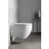 ISVEA ZÁVĚSNÁ WC MÍSA INFINITY CLEANWASH S INTEGROVANOU BATERIÍ A BIDETOVOU SPRŠKOU 36,5X53 CM | BÍLÁ