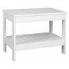 AQUALINE POLICOVÝ REGÁL ETIDE NÍZKÝ 61X45X36 CM | MATNÁ BÍLÁ
