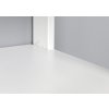 AQUALINE POLICOVÝ REGÁL ETIDE 36X86X36 CM | MATNÁ BÍLÁ