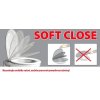 KERASAN WC SEDÁTKO FLO SLIM | BÍLÉ