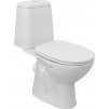 AQUALINE WC KOMBI RIGA, ZADNÍ ODPAD | BÍLÉ