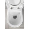 GEBERIT ZÁVĚSNÉ WC NERA S PODOMÍTKOVOU NÁDRŽKOU DUOFIX DO SÁDROKARTONU A TLAČÍTKEM GEBERIT | BÍLÉ WC