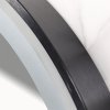 TUTUMI ZRCADLO MMJ S LED OSVĚTLENÍM, PRŮMĚR 50 CM | ČERNÝ RÁM