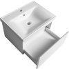 AQUALINE UMYVADLOVÁ SKŘÍŇKA ALTAIR 57X35X45 CM | BÍLÁ