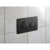 GEBERIT OVLÁDACÍ TLAČÍTKO SIGMA20 | ČERNÉ MATNÉ