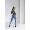 Bona Rashguard Mini Dakar Grey & Lime Top