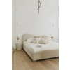 Cloudi 140 × 200 cm – Bouclé béžová (B2) – fotografie 5