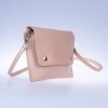 Kožená kabelka WAVELET pudrová