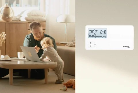 Přesná regulace teploty s AURATON Fenix SET