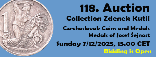 118. sálová aukce Zdeňka Kutila