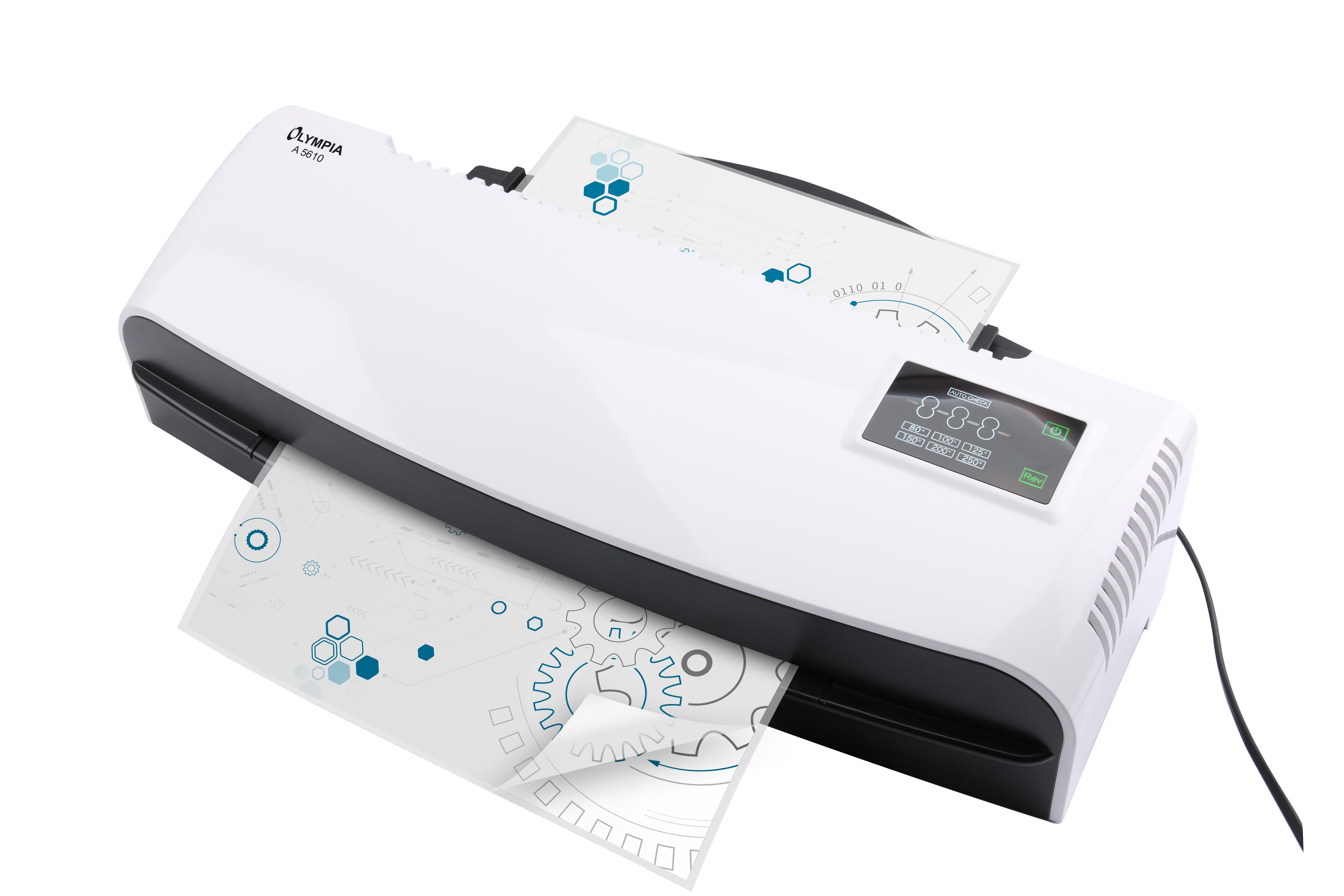 Posudek zatavený v ochranné fólii