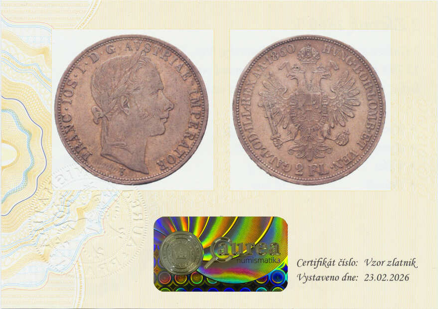 Certifikát pro historický tolar