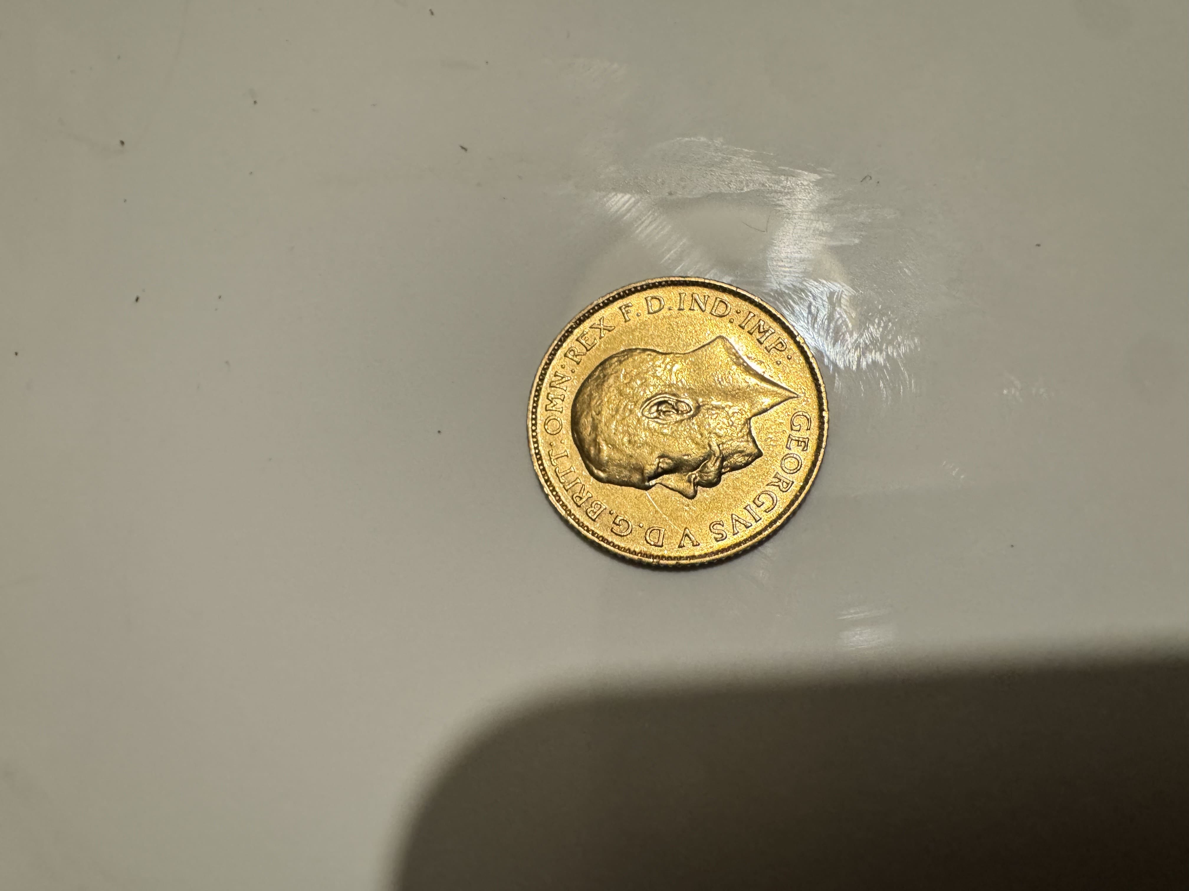 Ideálně nasvícená mince