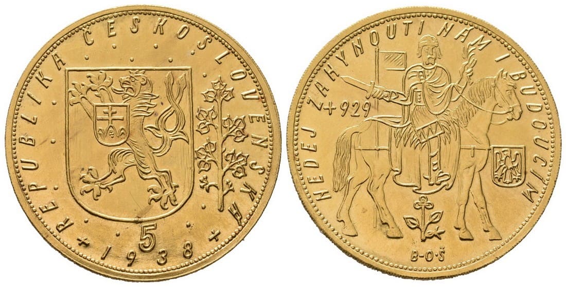 5 Dukát 1938