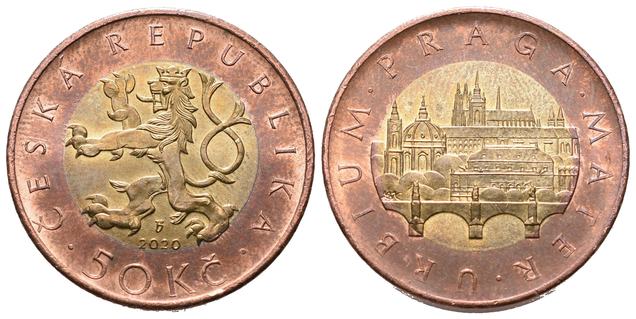 Mince 50 Kč stav 1/1 – výtečná zachovalost