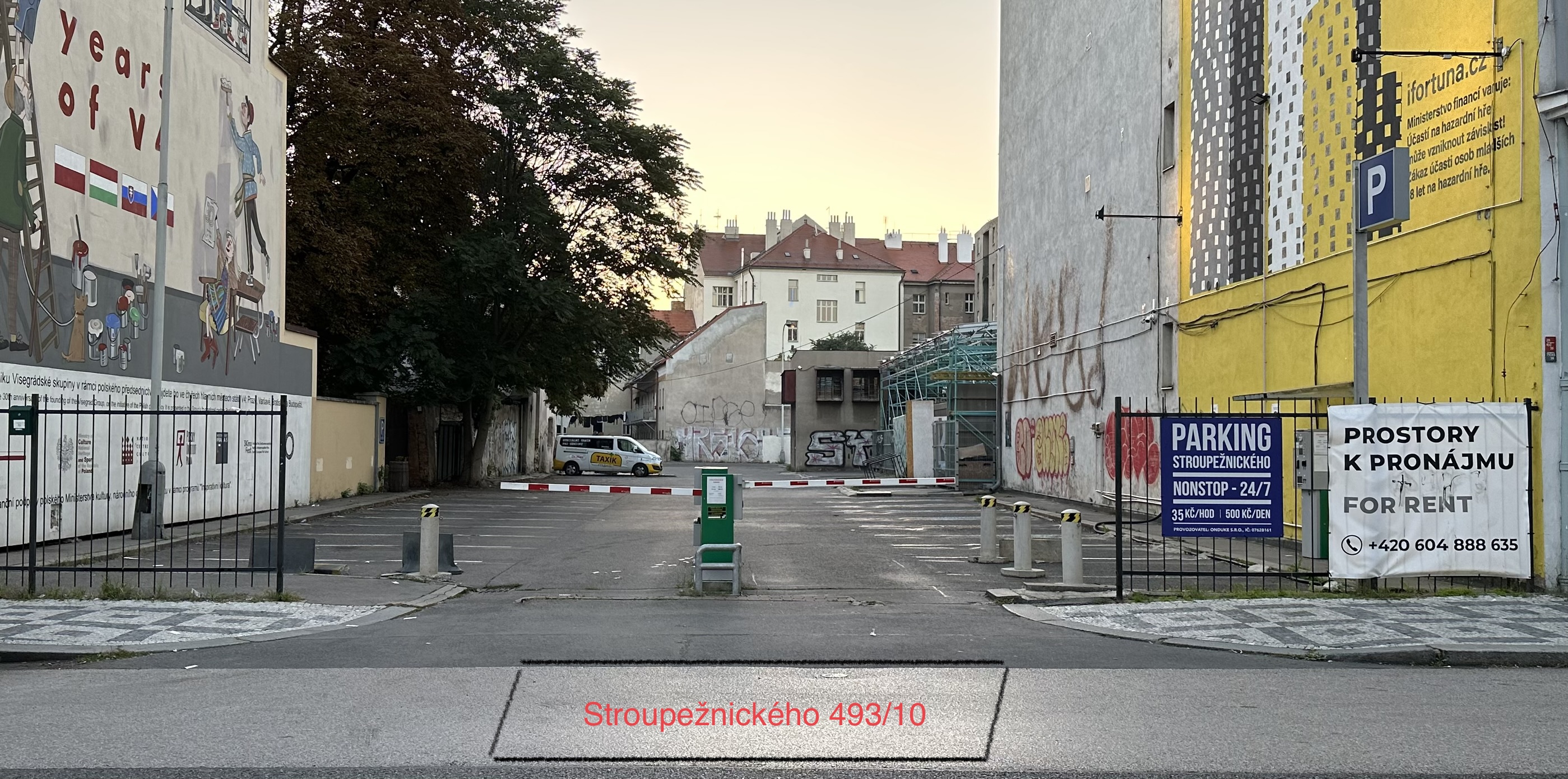 Parkování Stroupežnického