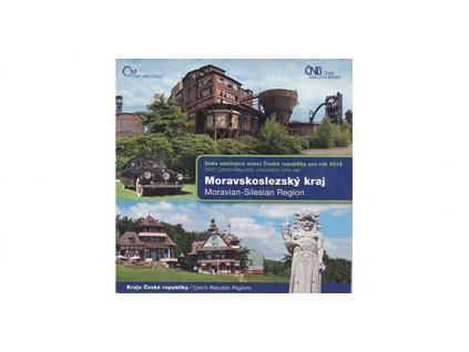 Ročníková sada mincí 2012 - Moravskoslezský kraj