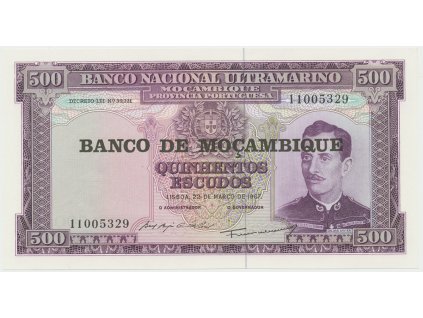 Mosambik, 500 Escudos (1976), P.118
