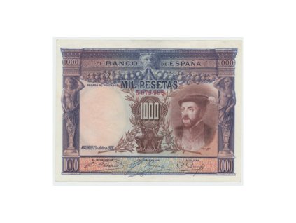 10860 spanelsko 1000 pesetas 1925 p 70c