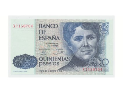 Španělsko, 500 Pesetas 1979, P.157