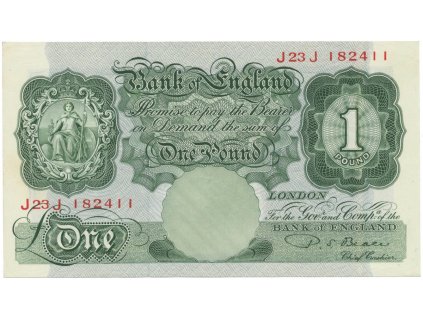 11079 velka britanie 1 pound 1949 1955 beale p 369b