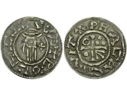Boleslav II., Denár, Cach 103 var.