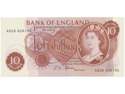 11094 11094 11094 velka britanie 10 shillings 1966 1970 fforde p 373c typ a n