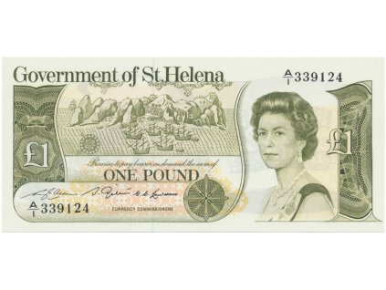 11241 11241 svata helena 1 pound 1981 p 9a
