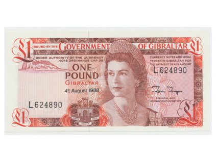 11262 11262 gibraltar 1 pound 1988 p 20e