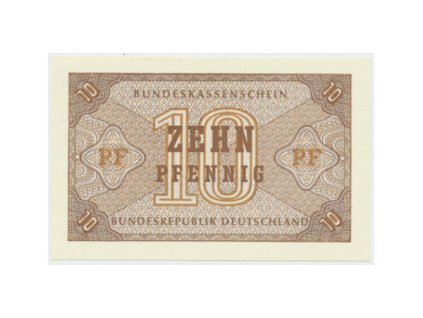 Německo - NSR, 10 Pfennig (1967), Ro.315