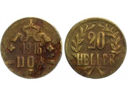 14961 nemecka vychodni afrika 20 haler 1916 t