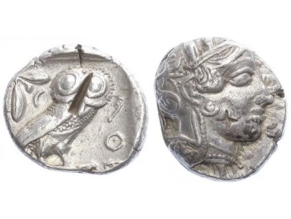 15285 attica atheny ar tetradrachma