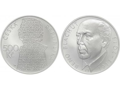 500 Kč 2013 - Beno Blachut