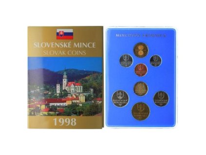Ročníková sada mincí 1998