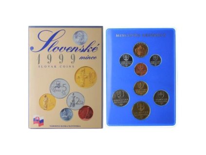 Ročníková sada mincí 1999