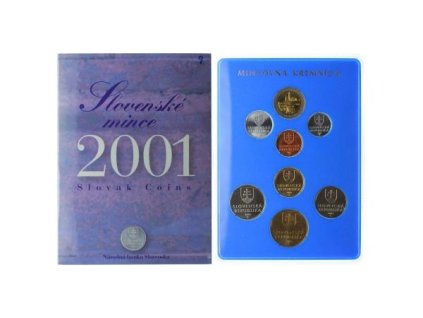 Ročníková sada mincí 2001