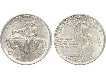 17559 17559 17559 17559 17559 usa 1 2 dollar 1925 stone mountain memorial