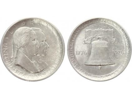17565 17565 17565 17565 17565 usa 1 2 dollar 1926 u s sesquicentennial of independece