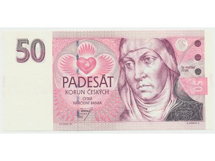17754 17754 17754 ceska republika 50 koruna 1993 serie a tisk anglie hej cz7a1