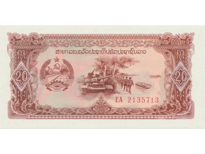 Laos, 20 Kip (1979), náhradní série EA, P.28r