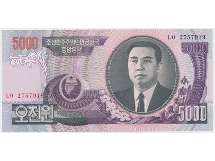 Severní Korea, 5000 Won 2006, P.46b