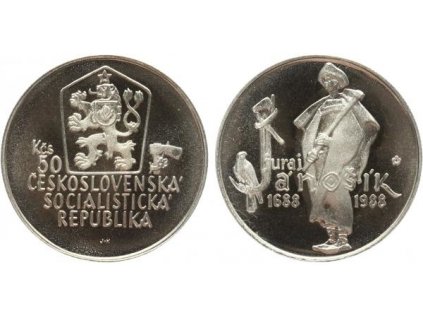 18912 18912 18912 50 kcs 1988 juraj janosik proof