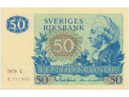 Švédsko, 50 Kronor 1979, P.53c