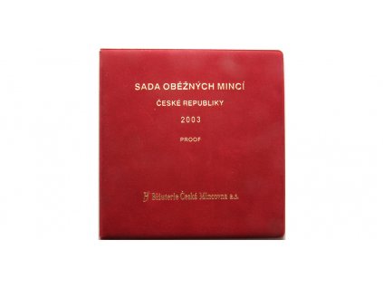 19398 rocnikova sada minci 2003 proof