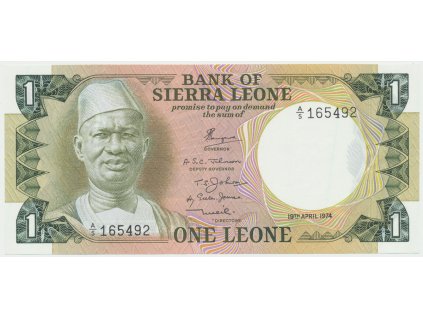 19953 sierra leone 1 leone 1974 p 5a