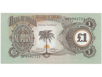 20091 biafra 1 pound 1968 69 p 5a