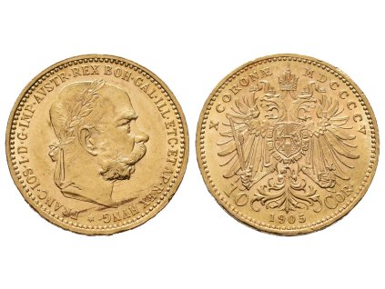 20667 20667 10 koruna 1905 b z