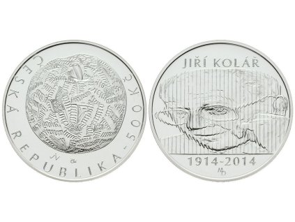 500 Kč 2014 - Jiří Kolář