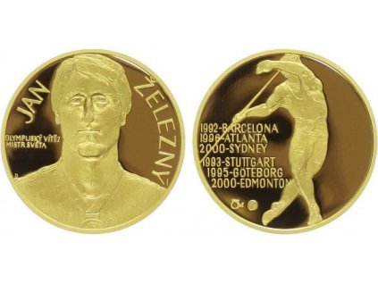 21339 21339 21339 medaile 2007 jan zelezny mistr sveta a olympijsky vitez